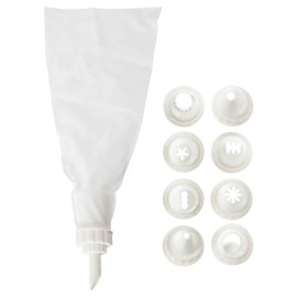 Rękaw cukierniczy 26cm + tylki (10 elem.) Orion 142212 